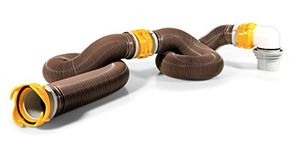 Camco 39634 6m Swivel, Brown, 20' Sewer Hose Kit