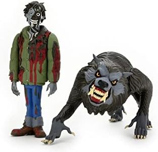 Set Figuras TOONY Terrors Jacks Y Kessler Wolf UN Lobo Americano EN Londres 15CM
