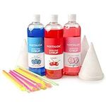 Nostalgia SCK3 Premium Snow Cone Syrup Party Kit