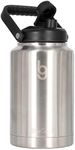 beGood Growler - One Gallon Vacuum Insulated Jug, Stainless Steel Insulated Beer Growler, 128 oz Insulated Water Bottle, Thermo Canteen