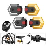 Bike Tail Light kit with Turn Signal, Split Bicycle Wireless Remote Control Waterproof Ebike Turn Lights Front and Back USB Rechargeable for Road Bicycle, Electric Bike, Scooter