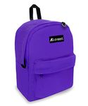 Everest Luggage Classic Backpack, Dark Purple, One Size, Classic