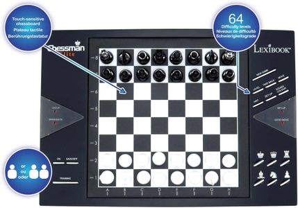 Lexibook Chessman Elite Electronic Chess Game – Digital Board