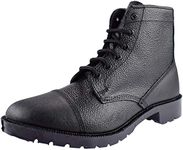 Grafters M391A Mens Cadet Boots In Black, Size: 12