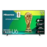 Hisense 75U68QF - 75" 4K UHD Best Value Mini-LED Smart Gaming Fire TV, QLED, Native 144Hz, Motion Rate 480, Dolby Vision IQ, Dolby Atmos, Game Mode Pro, Alexa Built in (2025 Model)