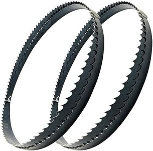 FOXBC 93-1/2 Inch x 1/2 Inch x 4 TPI Woodworking Bandsaw Blades for 14" Delta/Rockwell, Grizzly, Jet, Rikon, Steel City, General, Craftsman - 2 Pack