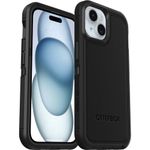 OtterBox Defender XT Case for iPhone 15 / iPhone 14 / iPhone 13 with MagSafe, Shockproof, Drop proof, Ultra-Rugged, Protective Case, 5x Tested to Military Standard, Black, No Retail Packaging