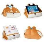 Gifts for Readers & Writers Children's iPad Stand | Cuddly Reader Tablet Stand & Book Holder| Reading Pillow for Bedtime Adventures | Tablet Lap Rest Cushion | Fun Gift for Readers & Book Lovers