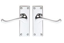 Carlisle Brass CBS55CP/BP Door Handle, Polished Chrome