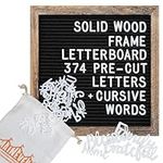 Felt Letter Board with Precut Lette