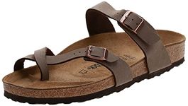 Birkenstock Mayari Cross Strap Sandals Mocha - 5 UK