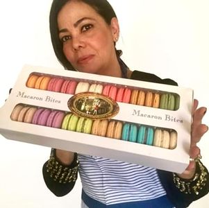 French Macarons Gift Box - 24 Assorted Flavors, Freshly Baked European Macaron Cookies | Premium Variety Pack, Fine Dessert Treats, Birthday, Holiday, Mother's Day, Valentine's Day Gifts | Gourmet Macaroons, Luxury French Pastries, Exquisite Confectionery, Perfect for Parties, Weddings, Corporate Gifts