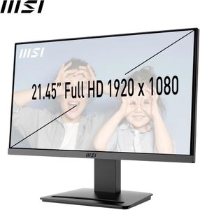 MSI PRO MP223 E2 21.45" Full HD Office Monitor – 100Hz, Tilt Adjustable