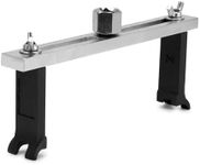 Universal Fuel Pump Removal Tool, Adjustable Two Jaws Fuel Pump Lock Ring Tool, Chromium Plated Steel Fuel Tank Lid Cover Removal Kit with 3/8" to 1/2" Drive