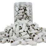 White Pencil Top Erasers,200 Pack, Cap Erasers,Pencil Eraser Caps,Pencil Erasers Toppers,Pencil Top Erasers for Kids,Cap Erasers for Pencils Bulk