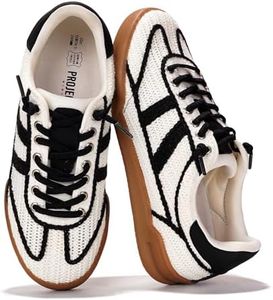 Genuine Leather Slip On Sneakers for Women with Leather Memory Foam Insole