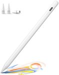 Stylus Pen for iPad with 13 mins Fast Charge,Tilt Sensor Palm Rejection Pencil Compatible w/iPad Pro 11/13 M4 2024, iPad Air 11/13 M2 2024, iPad Pro 11/12.9, iPad 10/9/8/7/6, Air 5/4/3, Mini 6/5