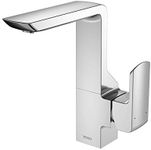 TOTO Gr 1.2 Gpm Single Side Handle Bathroom Sink Faucet with Comfort Glide Technology, Polished Chrome Tlg02309u#Cp