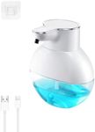 Automatic Foaming Soap Dispenser, Touch-Free Sensor Hand Wash Dispenser with 1 Foaming Tablet for Bathroom, Kitchen, Office