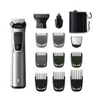 Philips All-in-One Trimmer for Men 13-in-1 Face, Body & Private Parts I DualCut Technology I 120 min runtime I 5 min Quick Charge | 3 Year Warranty I Hassle-Free Maintenance I MG7715/65