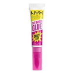 NYX Professional Makeup The Brow Glue Crazy Lift, 24-Hour Strong-Hold Brow Lamination Gel with Built-In Styling Comb to Precisely Coat and Lock Every Brow Hair, Flake-Proof, Transparent