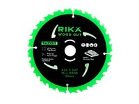 RIKA TCTR015 Razor Pro TCT Circular Saw Blade 235mm x 24T x 30mm Wood Cutting Blade Carbide Circular Saw Blade For Hard Wood Soft Wood Laminated Chipboard MDF Fibreboard Plasterboard and More