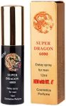 Super Dragon 6000 Delay Spray 12ml | Last Longer in Bed | Desensitizing Timing Spray for Men Prolong Climax Control Premature Ejaculation