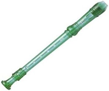 Yamaha YRS-20 3 Piece Soprano Recorder, Green