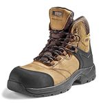 Kodiak Men's 6 in Journey Ct Waterproof ASTM Industrial Boot, Medium Brown, 9 Wide