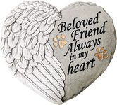 Spoontiques Beloved Friend Stepping Stone Outdoor Garden Décor