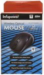 Infapower X205 Wireless Optical Mouse, Black