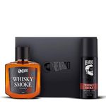 Beardo Whisky Smoke Perfume for Men Giftset |Eau De Parfum 100ml + Body Spray for men 120ml | Spicy, Woody - Oudh | Long Lasting Mens Perfume | Date night fragrance | Rakhi Gift for Brother | Friendship Day Gift