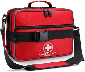 Poygik Premium 420 Piece Large First Aid Kit for Home, Car, Travel, Camping, Truck, Hiking, Sports, Office, Vehicle & Outdoor Emergencies - Emergency Medical Kits, Businesses & Home Medical Supplies