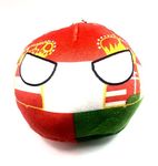 10cm Countryballs Country Ball Cute Austria Hungary Austro Hungary European History Flag Cuddly Meme Ball Toy Gift