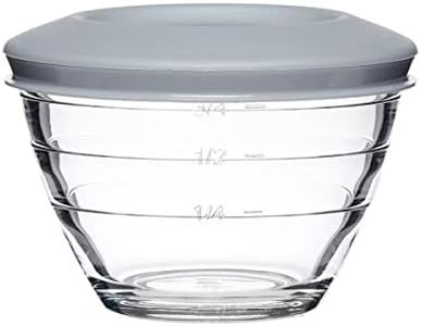 Anchor Hocking 4-in-1 PREP Bowls. 6 Piece Set (3 Bowls and 3 lids)