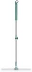 Raggle Magic Broom 44" Silicon Floor Wiper Long Handle 180 Degree Rotating Squeegee Broom for Cleaning Silicon Rubber Floor Scrubber for Home Garage Bathroom Tile Marble Glass Window Cleaning (Wiper)