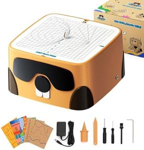 Beaverbot Cardboard Cutter for Kids – Safe Bladeless DIY Construction Kit for Children Ages 3+, Educational STEM & STEAM Craft Tool for Boys & Girls, Creative Upcycled Hands-On Learning Project Set