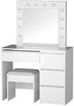 Artiss Dressing Table LED Mirror Ma