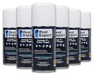 Pest Expert Formula ‘P+’ Bed Bug Killer Fogger 6 x 150ml - Maximum Strength Bed Bug Bombs for Fast-Acting Effective Control, Professional Strength for Approved Amateur Use