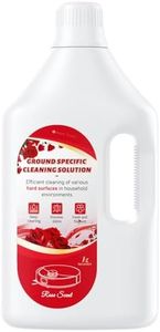 Nukisa 2.5L Floor Cleaning Solution Compatible with Roborock/Eufy/iRobot/Ecovacs/Dreame/Shark, Fragrance Deodorization, Deep Cleans for Multiple Hard Floors (2.5 Liter, 【Rose】)