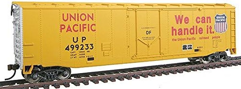 Walthers Trainline HO Scale Model 50' Plug-Door Boxcar with Metal Wheels Union Pacific