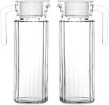 Get Goods 2 x 1.1L Glass Pitcher Fr