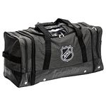 Franklin Sports NHL Ice Hockey Carry Bag - Premium Equipment Bag for Hockey Gear - Large Expandable Duffle Bag - Heavy Duty - NHL Licensed