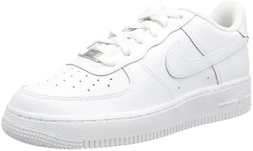 Nike Boy's Basketball Shoe, White, 8.5 AU