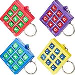 16 Pieces Tic Tac Toe Keychain Dura