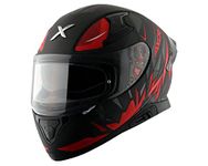 Axor Apex Hunter D/V Dull Black Red Helmet-XL