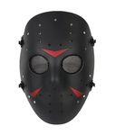 CS Games Metal Mesh Mask Safeguard Full Face Protective Mask for Halloween Masquerade Cosplay Costume Party