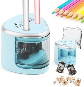 Taille-Crayon électrique,Taille-Crayon électrique et à Piles adapté aux Enfants Taille-Crayon automatisé sans Fil,pour Crayon,Crayon de Couleur pour Maison,École,Bureau