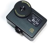 DOOMO MADE OLED Light Meter, Meter S Brass Version, New Screen Design, Real-time Metering and One-Button Metering for Vintage Cameras (All Black)