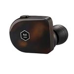 Master and Dynamic MW07 Premium True Wireless Earbuds Bluetooth Earphones Headphones with Charging Case, Tortoise Shell